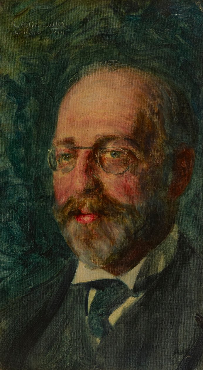 Elkan Adlerin muotokuva tekijältä Leopold Pilichowski