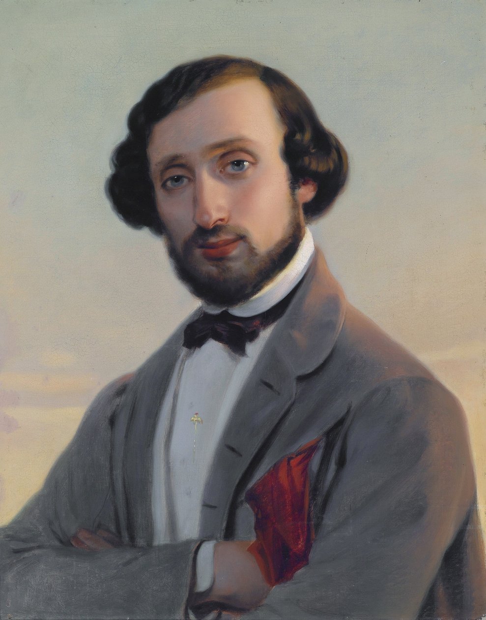 Bildnis Ludwig August Frankl von Hochwart (1810-1894) tekijältä Leopold Pollak