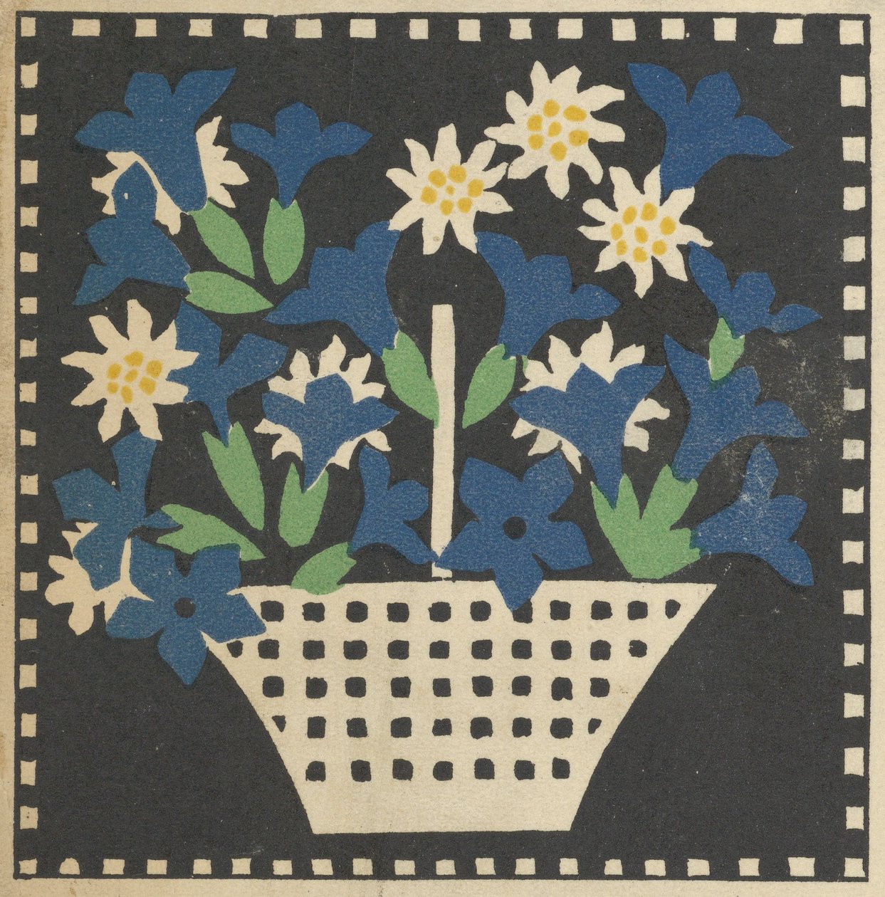Kukkakori, 1907. tekijältä Leopoldine Kolbe