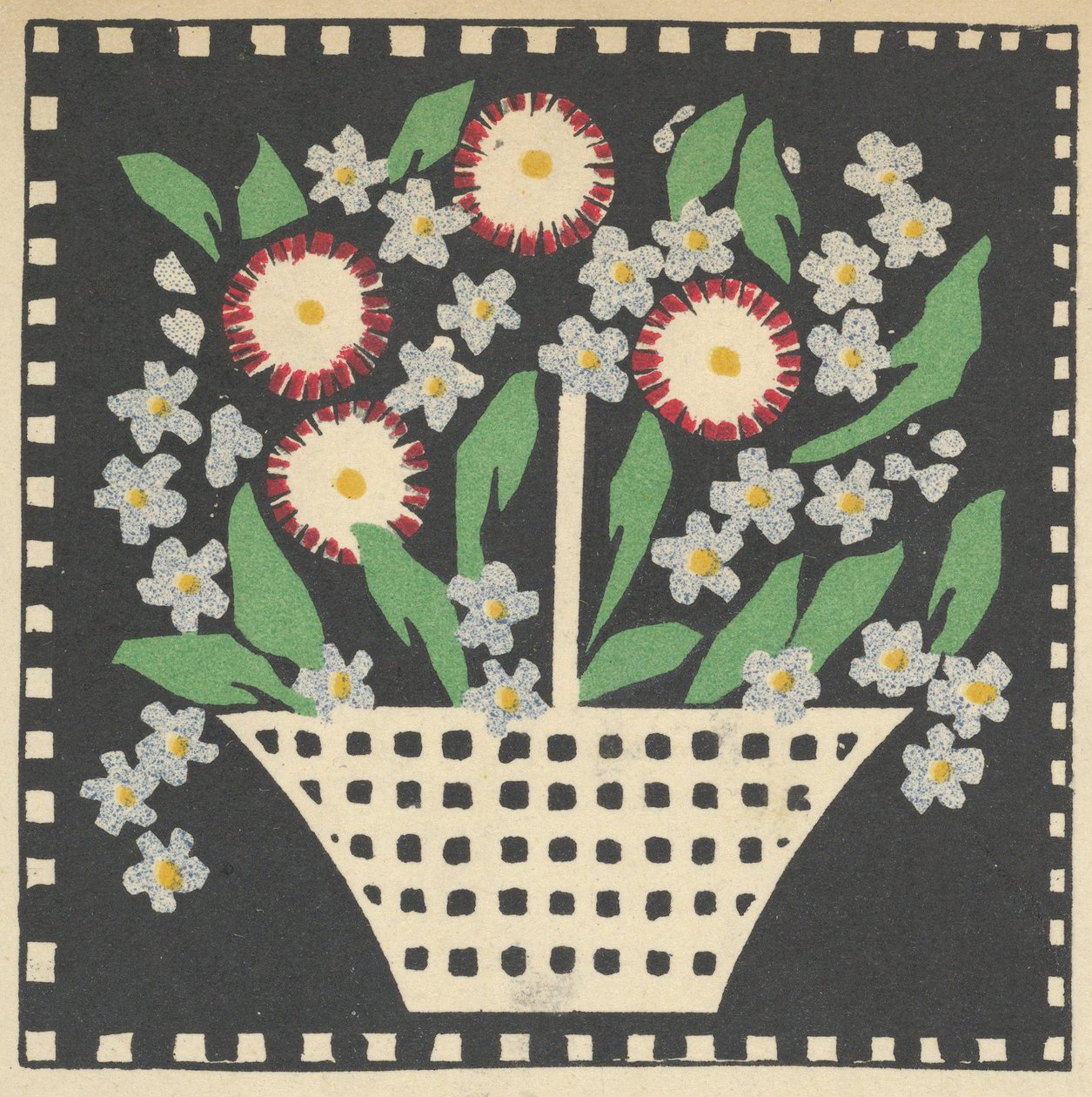 Kukkakori, 1907. tekijältä Leopoldine Kolbe