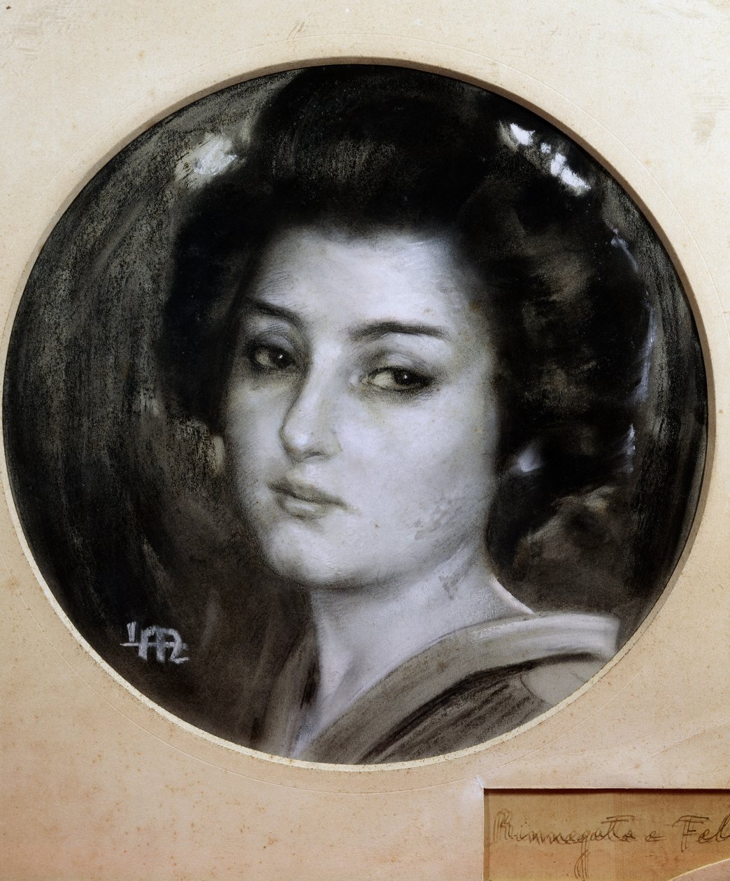 Madama Butterfly, Leopoldo Metlicovitzin (1868-1944) luonnos Giacomo Puccinin samannimiseen oopperaan tekijältä Leopoldo Metlicovitz