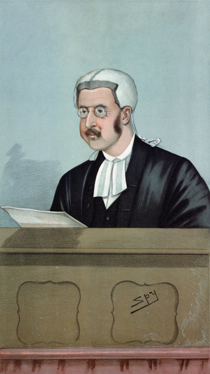 Judicial Churchman, "Vanity Fair", 24. marraskuuta 1898 tekijältä Leslie Matthew Ward