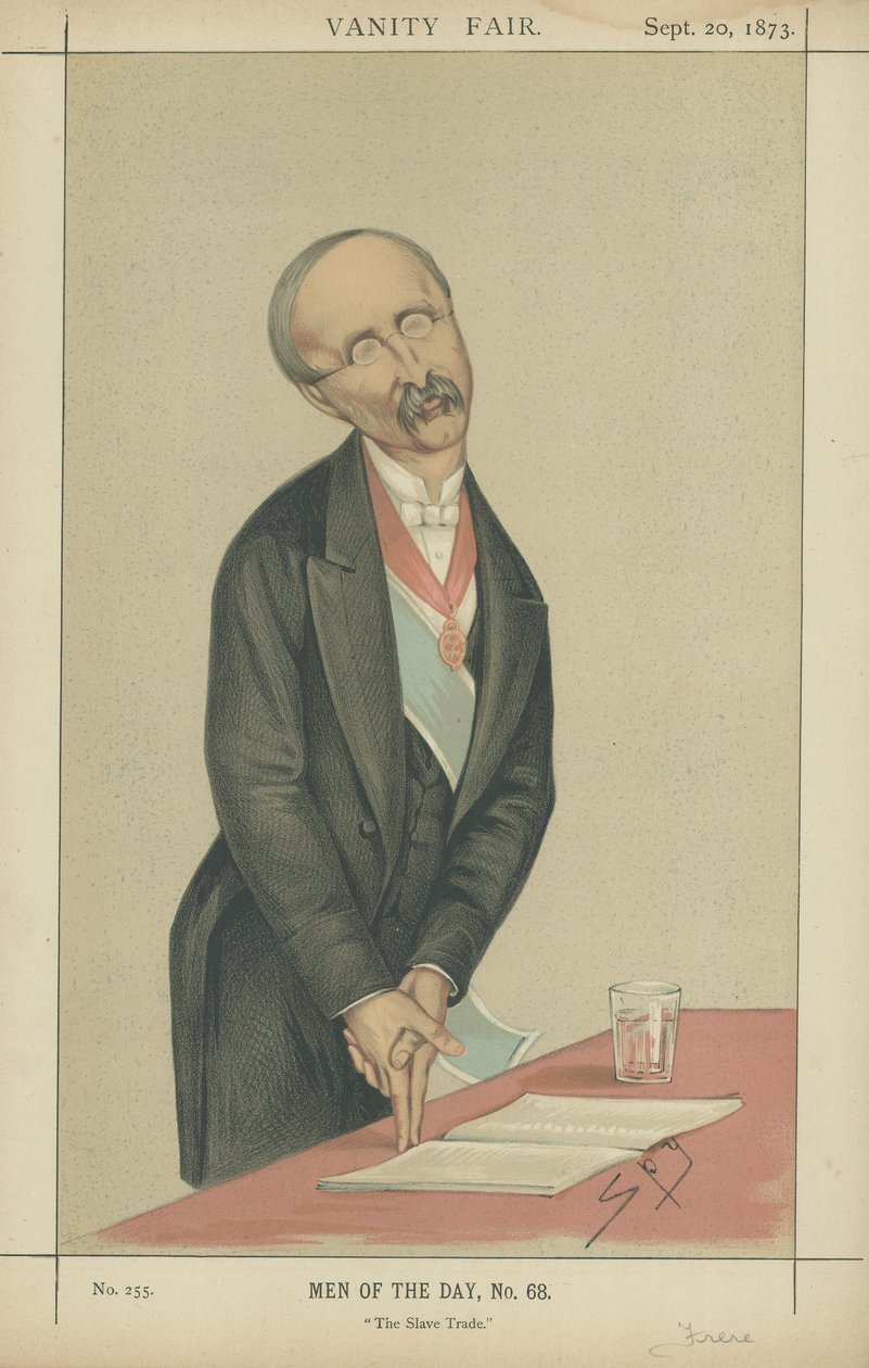 Sir Henry Bartle Edward Frere (värilitografia) tekijältä Leslie Matthew (1851-1922) Ward