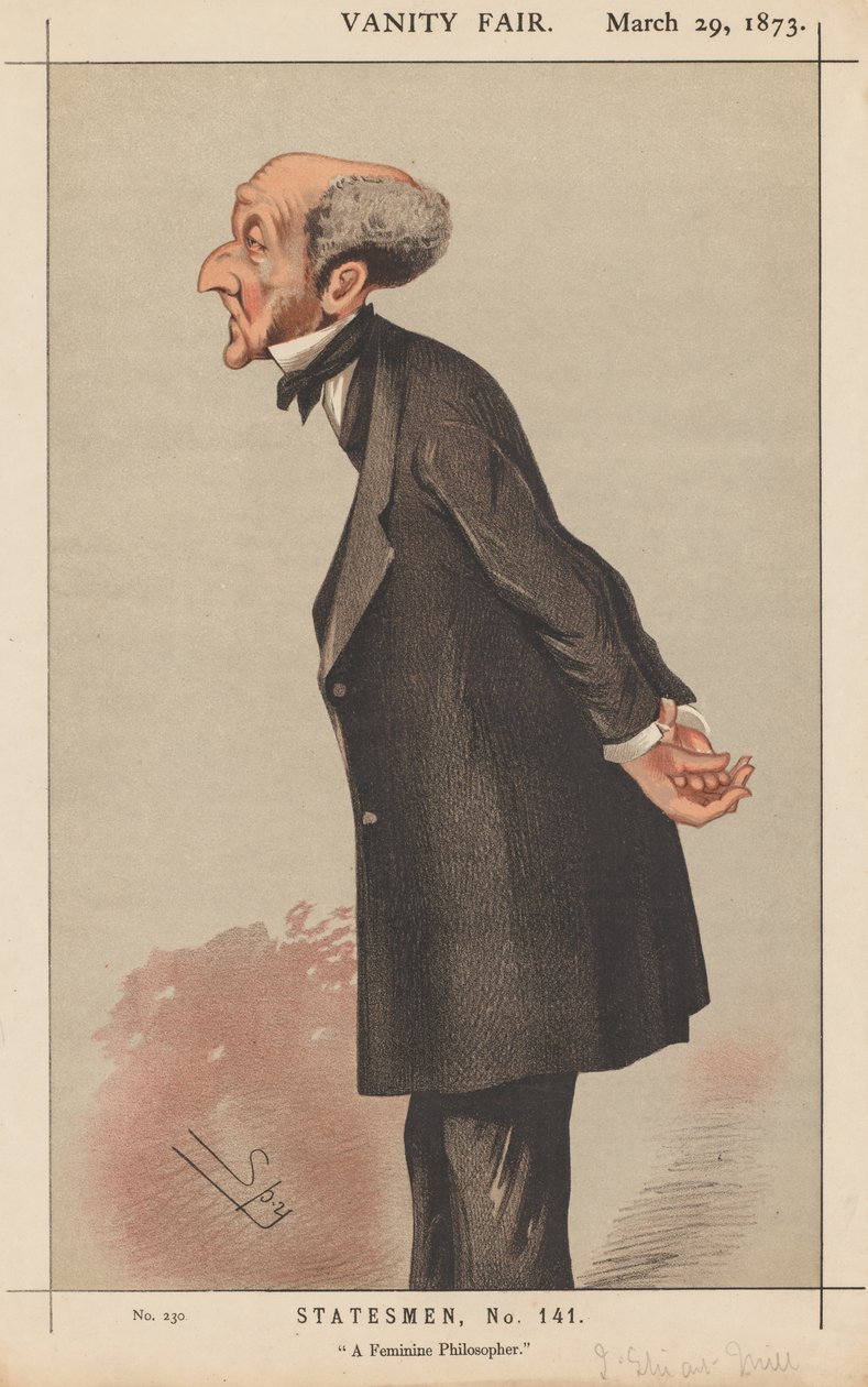 Vanity Fair: Statesman, nro 141 "Feminine Philosopher" tekijältä Leslie Matthew (Spy) Ward