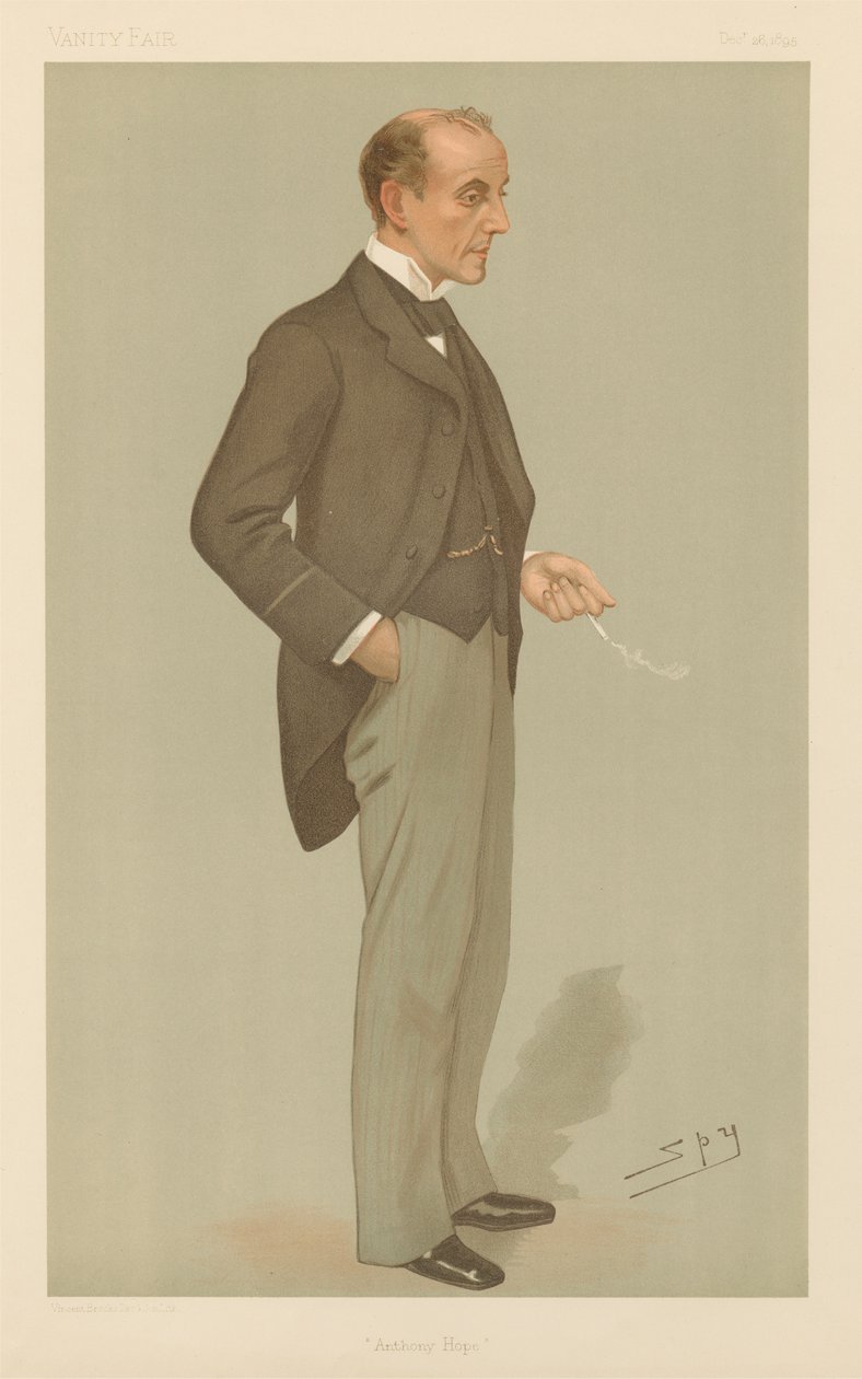 Anthony Hope, Anthony Hope Hawkins (Vanity Fair -sarja) tekijältä Leslie Matthew Spy Ward