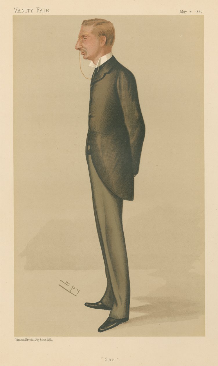 Hän, Henry Rider Haggard (Vanity Fair -sarja) tekijältä Leslie Matthew Spy Ward