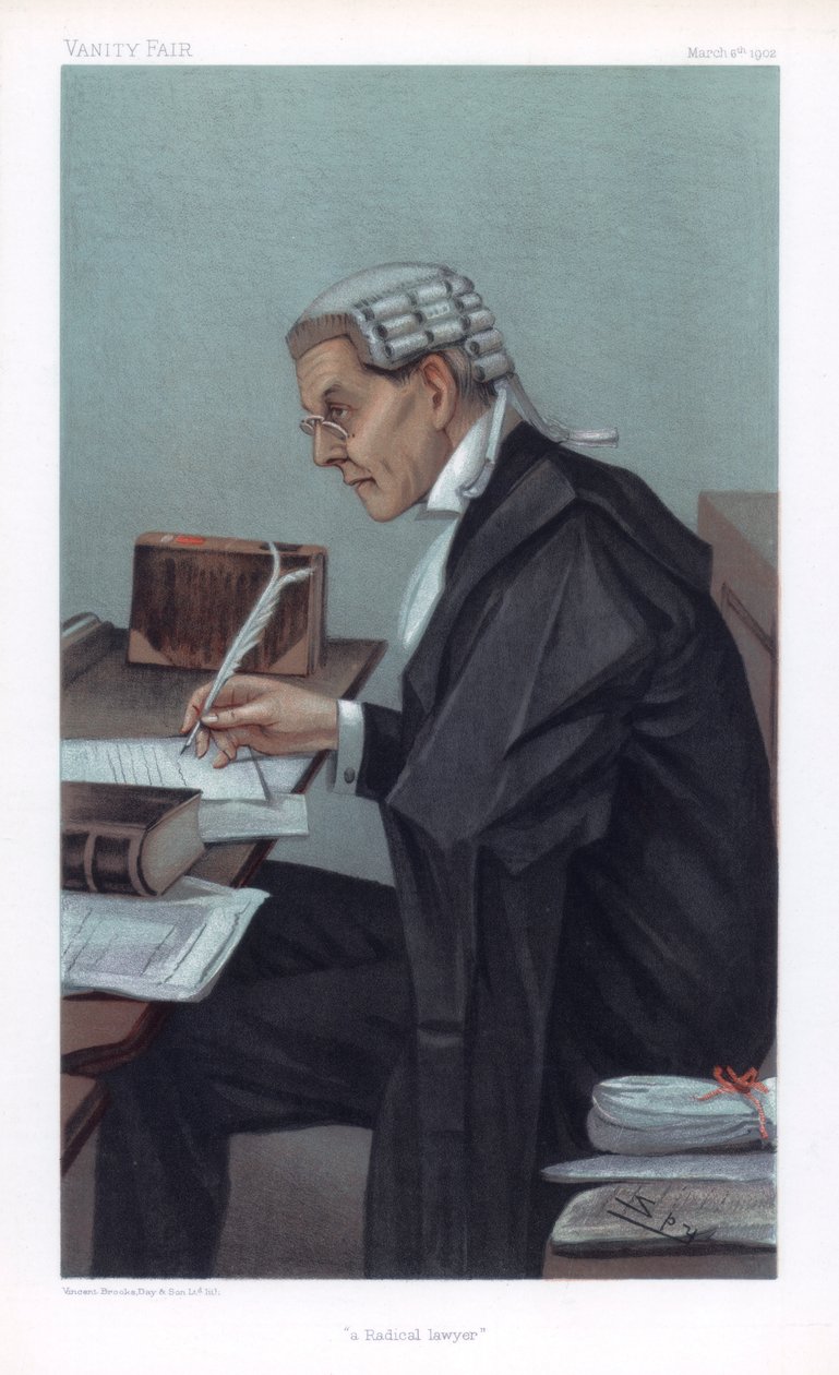 Radical Lawyer, 1902 tekijältä Leslie Matthew Ward
