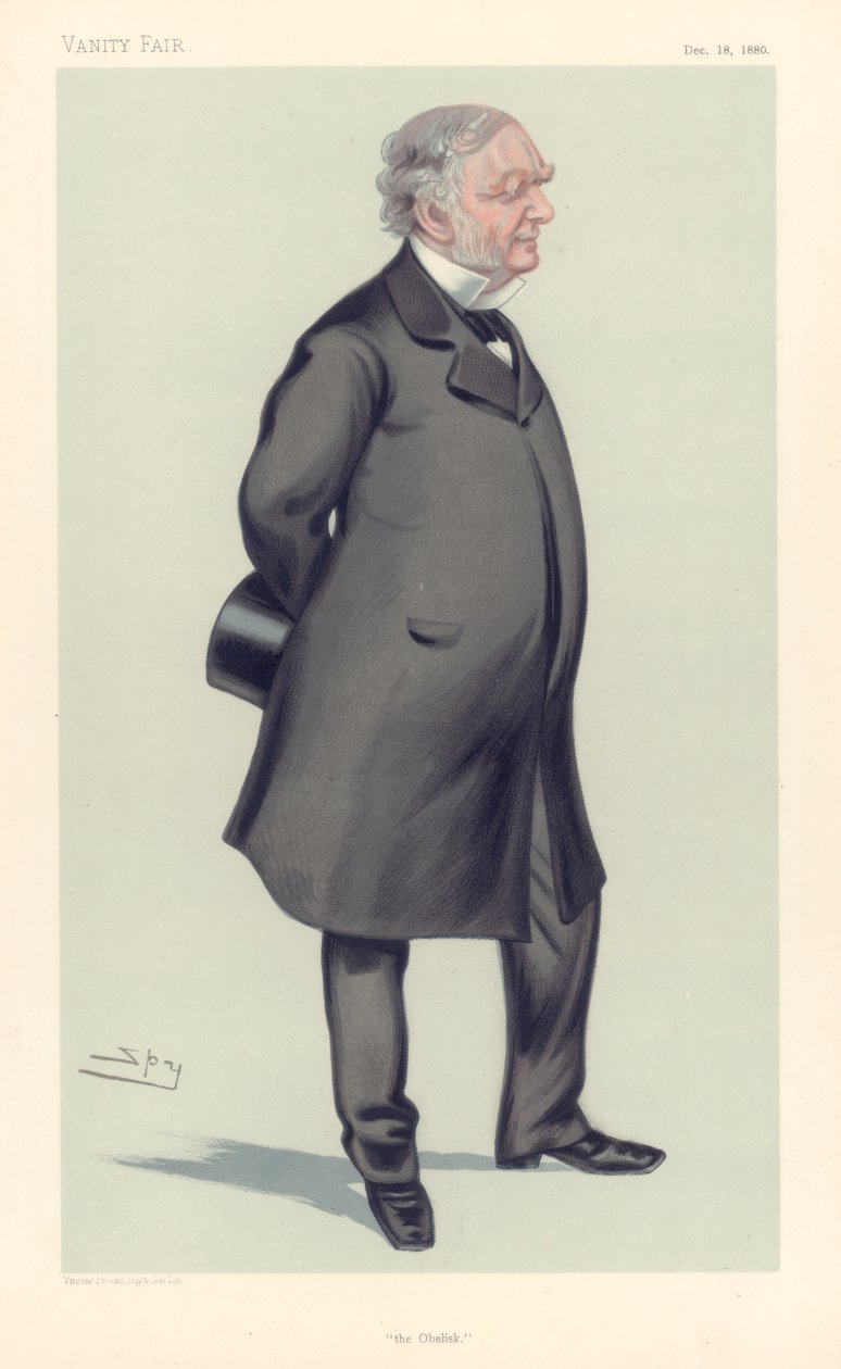 Erasmus Wilson, englantilainen kirurgi ja antikvaari, 1880 tekijältä Leslie Matthew Ward