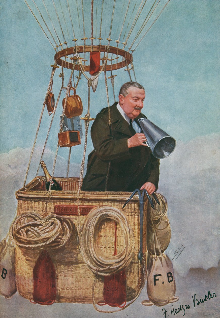 Frank Hedges Butler, kuvitus Vanity Fairista, 11. joulukuuta 1907 tekijältä Leslie Matthew Ward