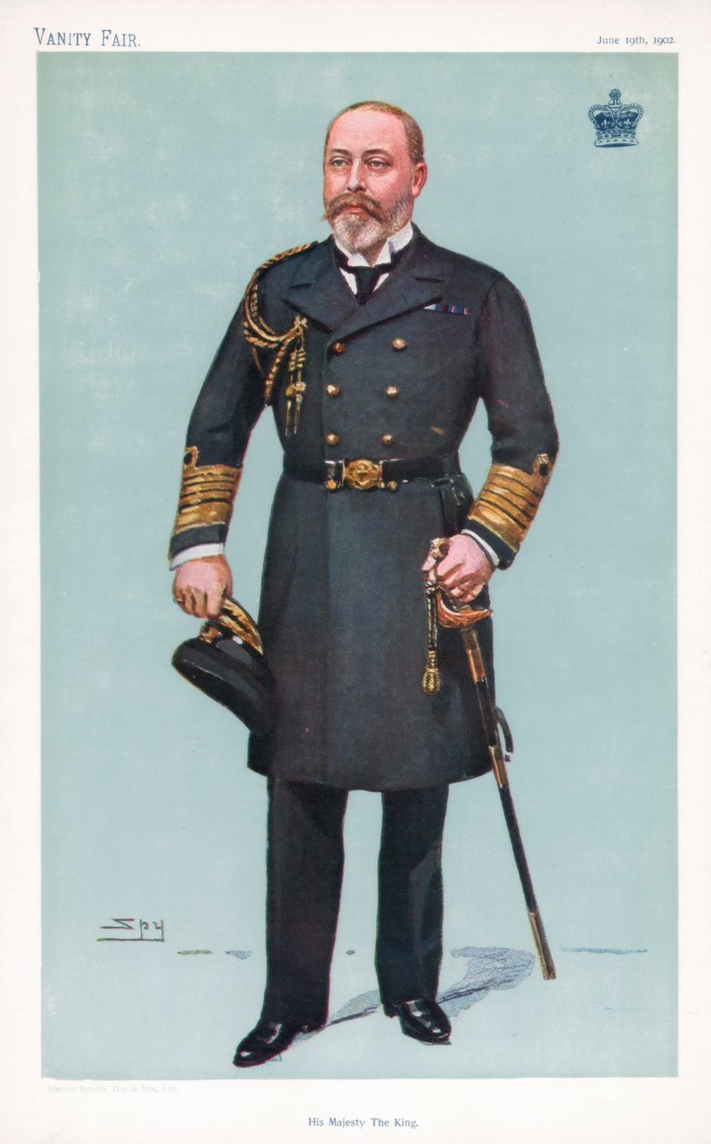 Hänen Majesteettinsa kuningas, 1902 tekijältä Leslie Matthew Ward
