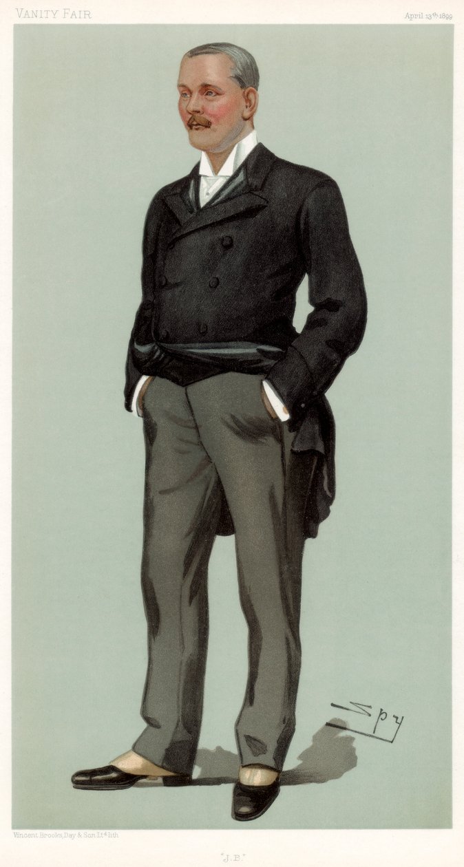 JB, John Balfour, 1st Baron Kinross, skotlantilainen lakimies ja poliitikko, 1899 tekijältä Leslie Matthew Ward