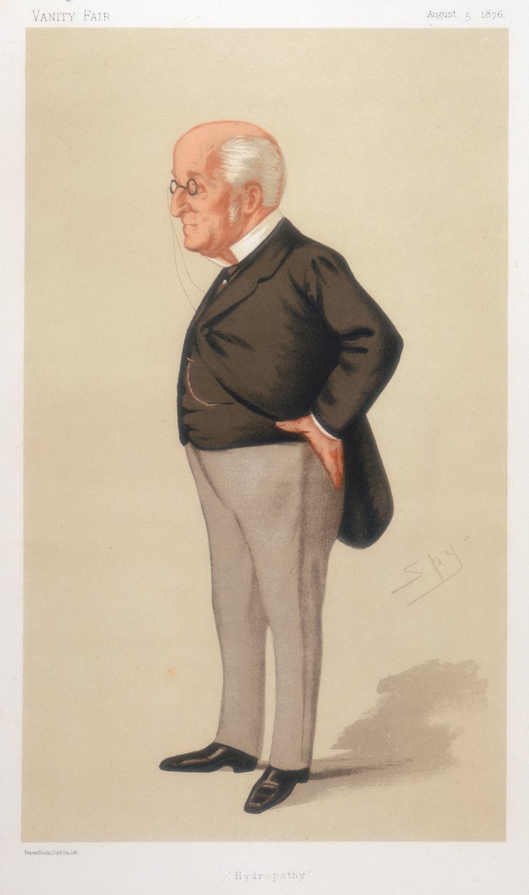 James Manby Gully, brittiläinen lääkäri, 1876 tekijältä Leslie Matthew Ward