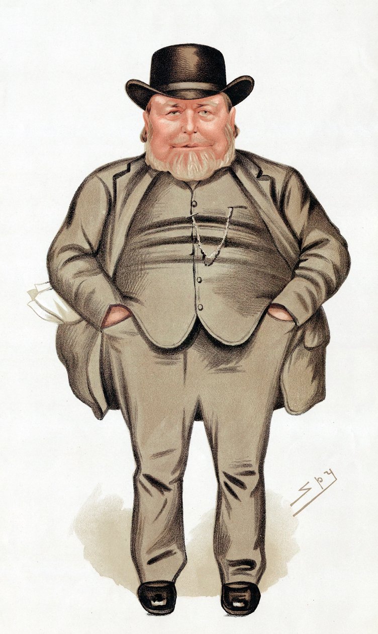 Joseph Arch 1826-1919, englantilainen maataloustyöntekijä, ammattiyhdistysaktivisti ja poliitikko, 1886 tekijältä Leslie Matthew Ward