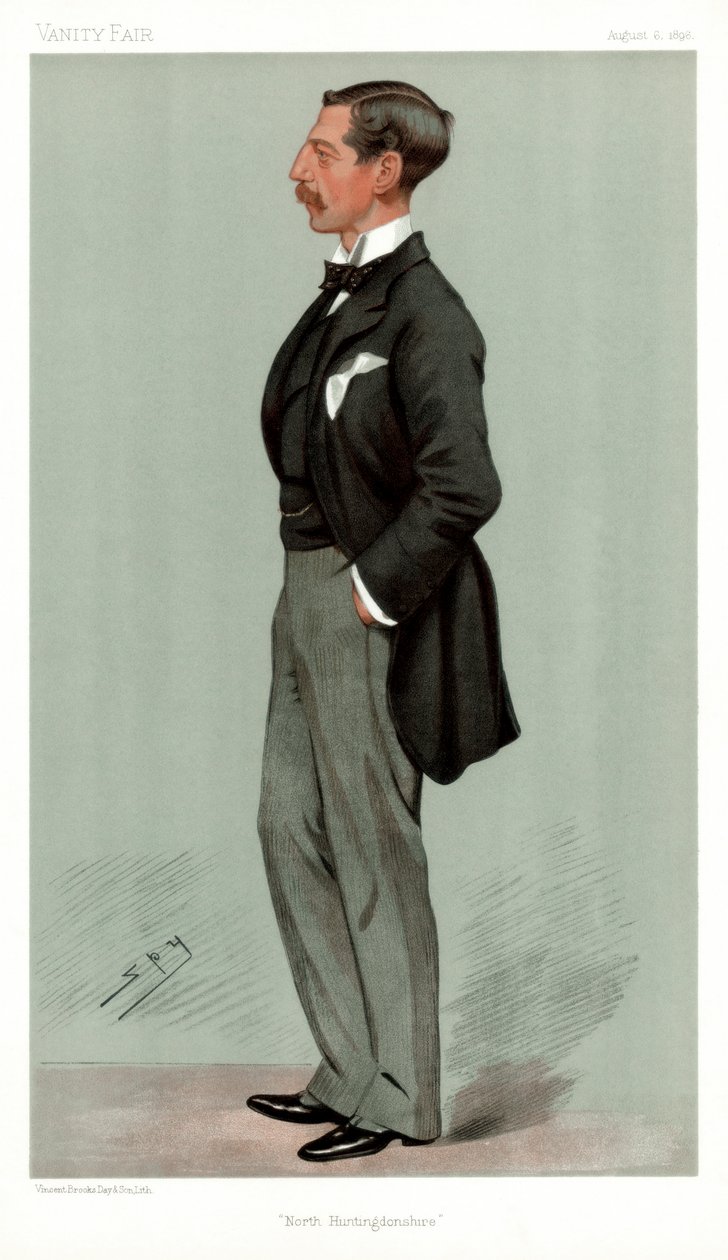 North Huntingdonshire, Ailwyn Fellowes, brittiläinen poliitikko, 1896. tekijältä Leslie Matthew Ward