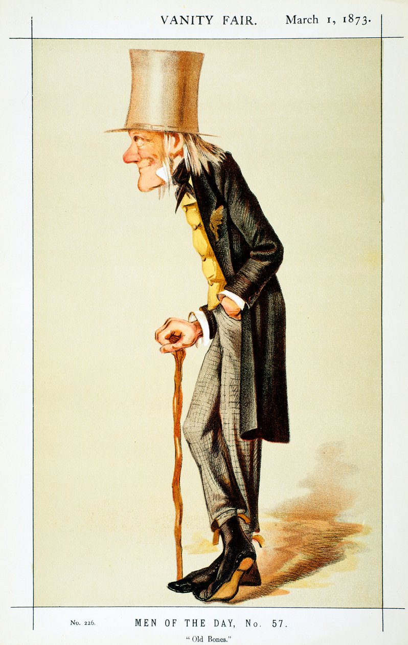 Richard Owen, brittiläinen eläintieteilijä, 1873 tekijältä Leslie Matthew Ward
