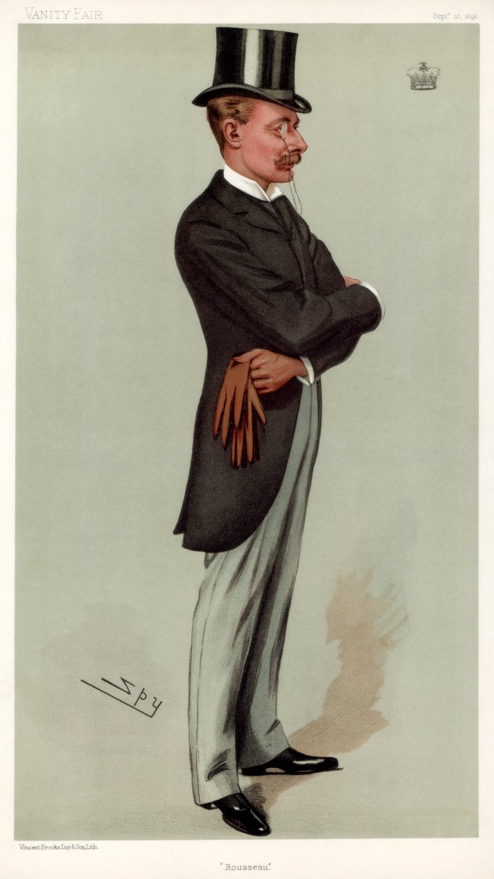 Rousseau, Bedfordin herttua, 1896. tekijältä Leslie Matthew Ward