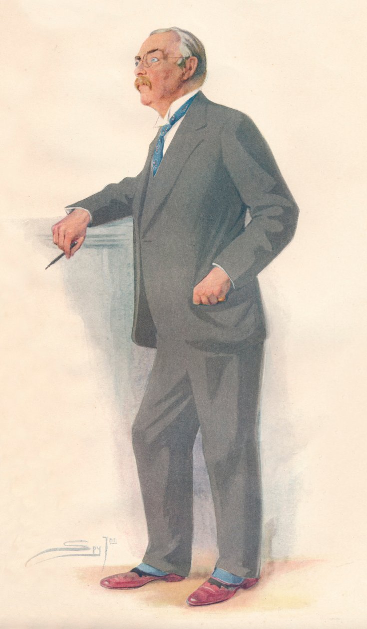 Sir Edmund Gosse, 1927 tekijältä Leslie Matthew Ward