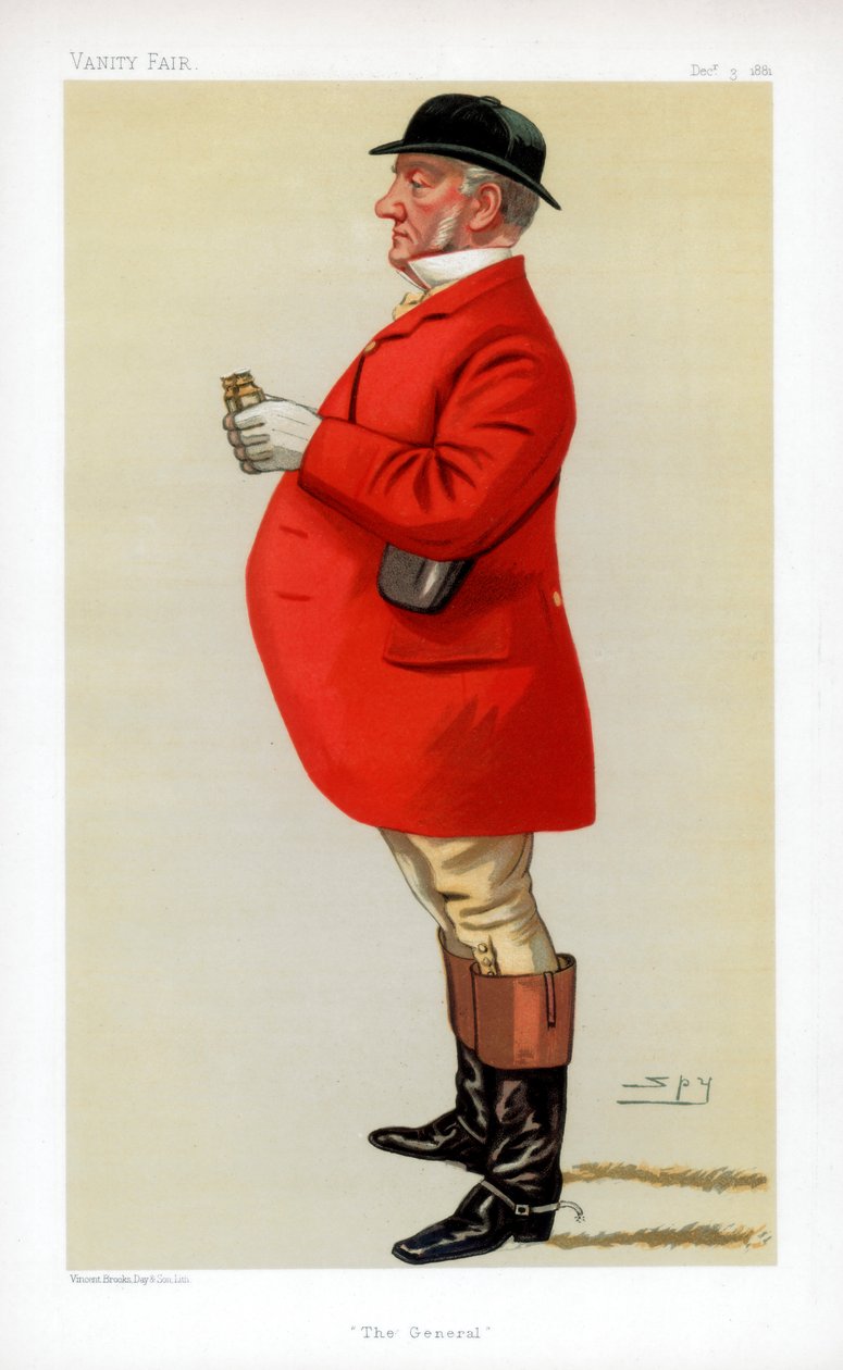 Kenraali, 1881 tekijältä Leslie Matthew Ward