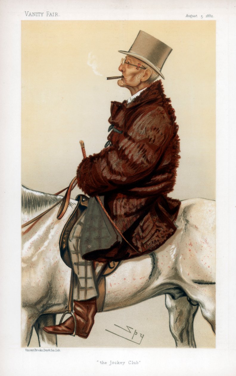 Jockey Club, 1882 tekijältä Leslie Matthew Ward