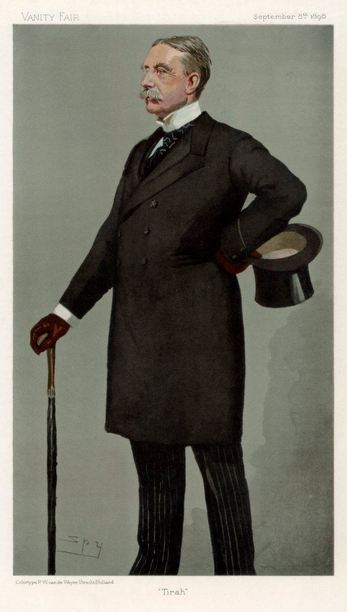 Tirah, kenraali Sir William Stephen Alexander Lockhart, skotlantilainen sotilas, 1898. tekijältä Leslie Matthew Ward