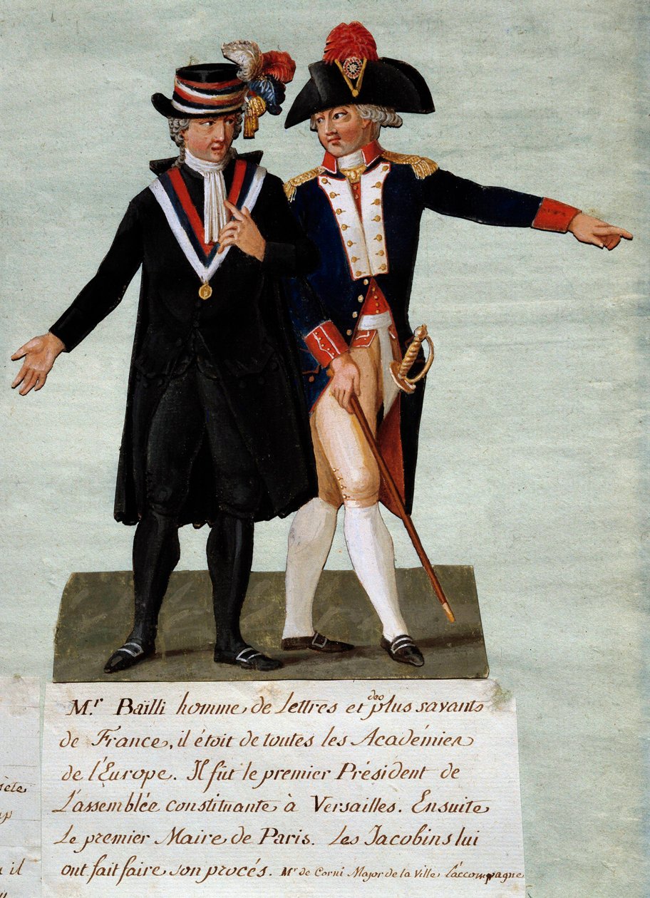 Ranskan vallankumous: Jean Sylvain Baillyn (1736-1793), Versailles