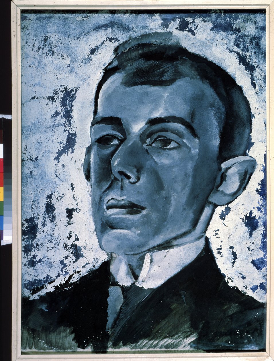 ""Runoilija Ossip Mandelstamin (1891-1938) muotokuva"" Lev Alexandrovich Brunin (1894-1948) maalaus Yksityinen kokoelma tekijältä Lev Aleksandrovitc Bruni