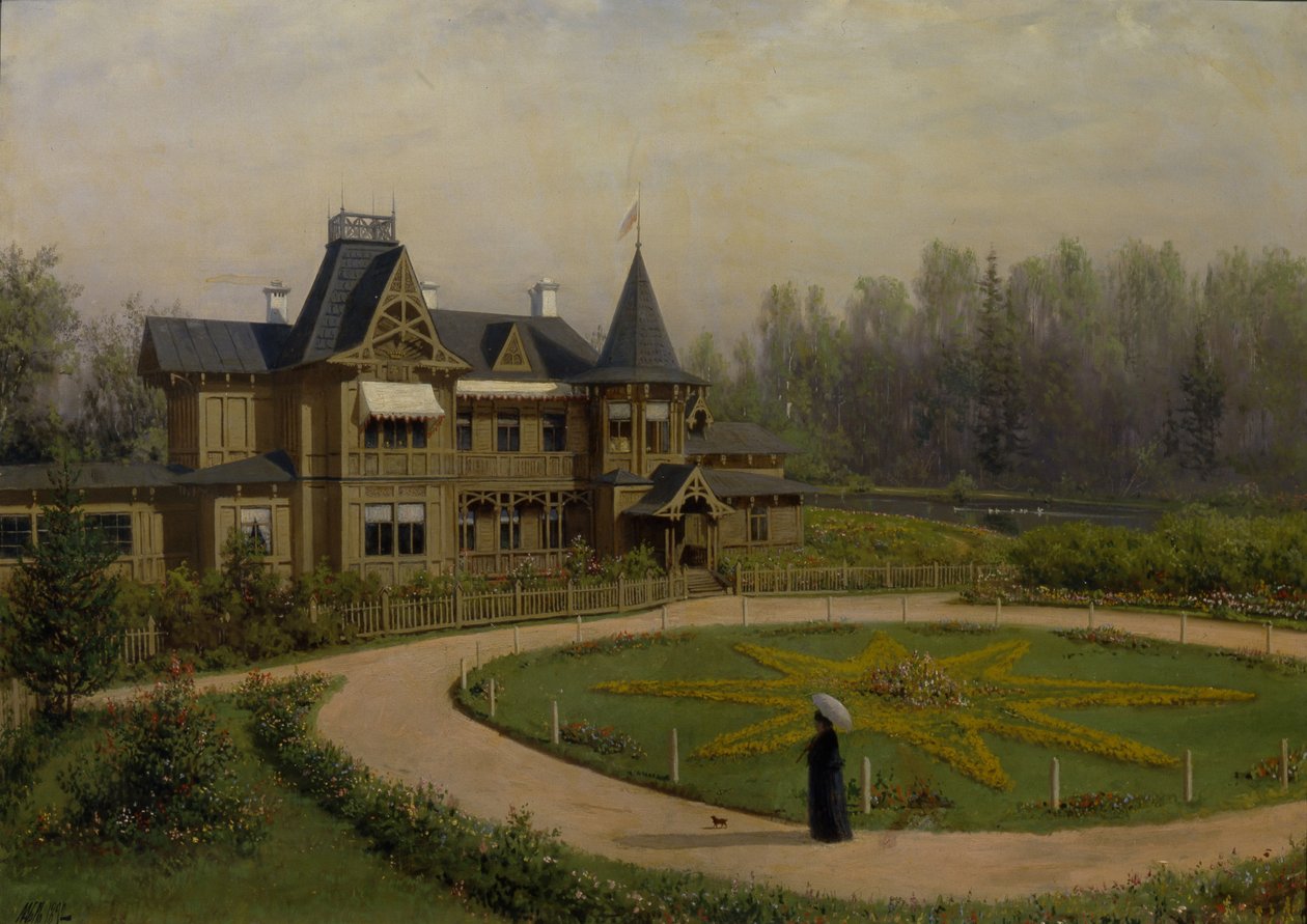 Dacha, 1892 tekijältä Lev Felixovich Lagorio