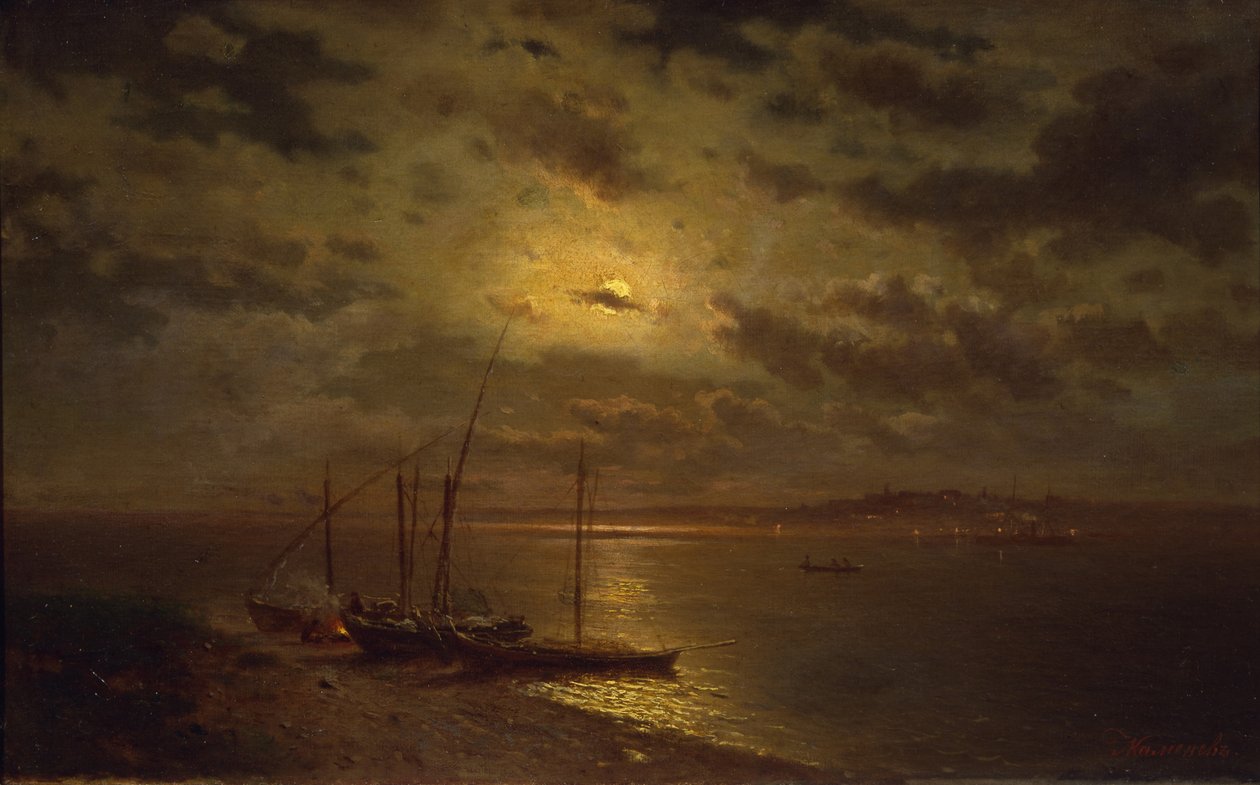 Kuutamoyö, 1870-luku tekijältä Lev Lyvovich Kamenev