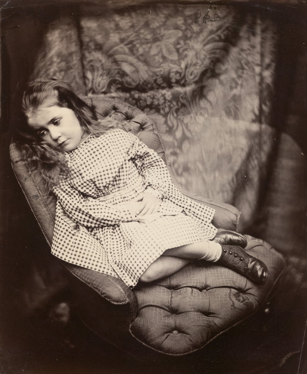 Margaret Frances Langton Clarke, 1864, painettu noin 1866 tekijältä Lewis Carroll