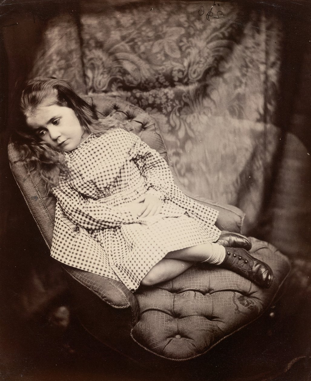 Margaret Frances Langton Clarke, 1864, painettu n. 1866. tekijältä Lewis Carroll