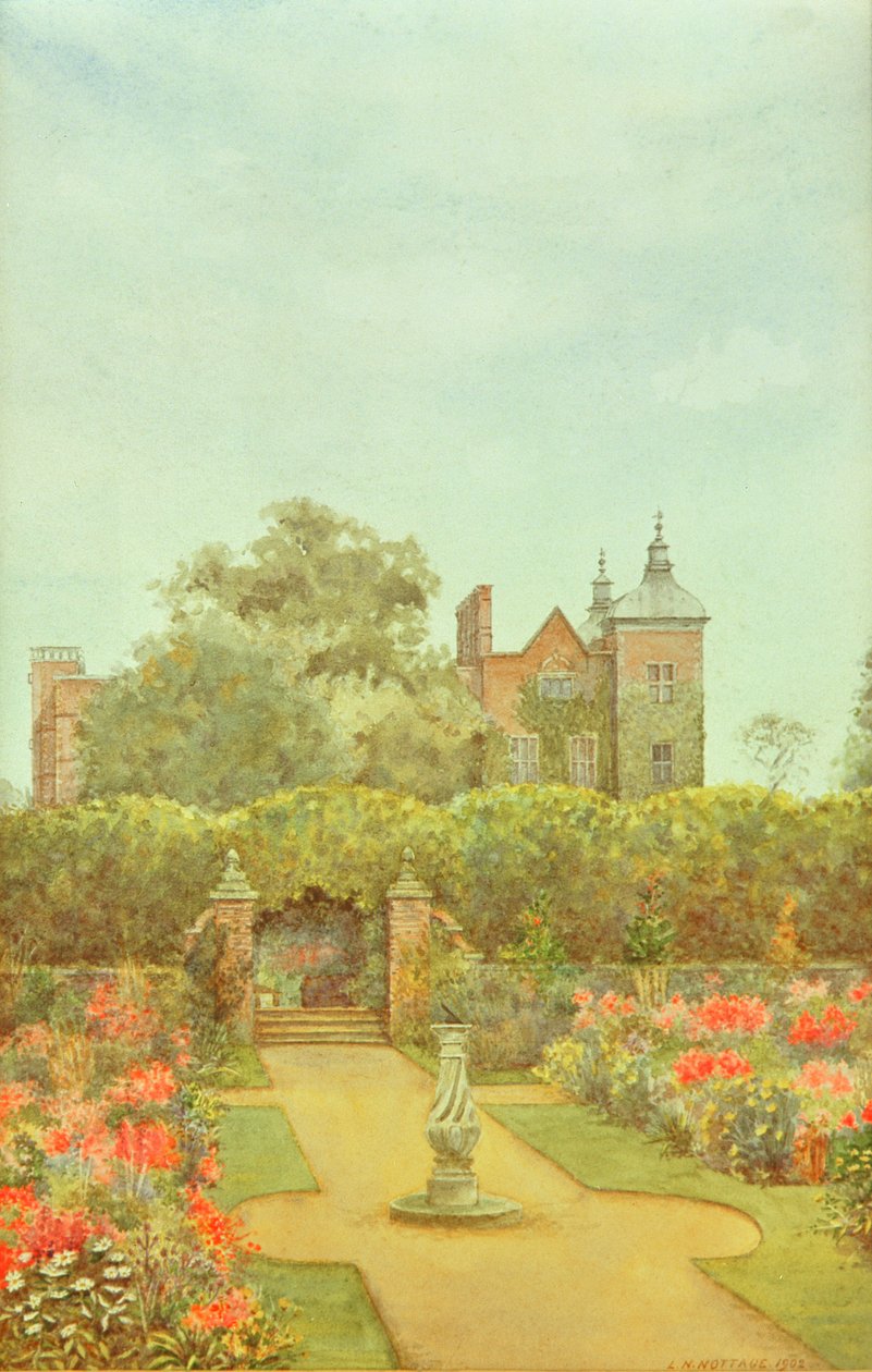 Hatfield House, 1902 tekijältä Lewis Nathaniel Nottage