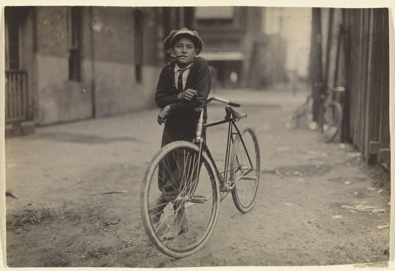 [Mackay Telegraph Companyn lähettipoika, Waco, Texas] tekijältä Lewis W. Hine