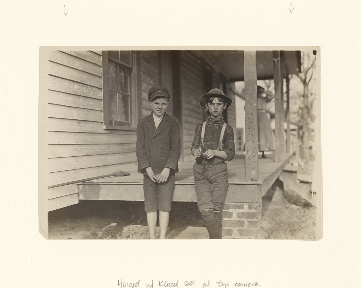 [Morris Small ja John Lewis, Chester, Etelä-Carolina] tekijältä Lewis W. Hine