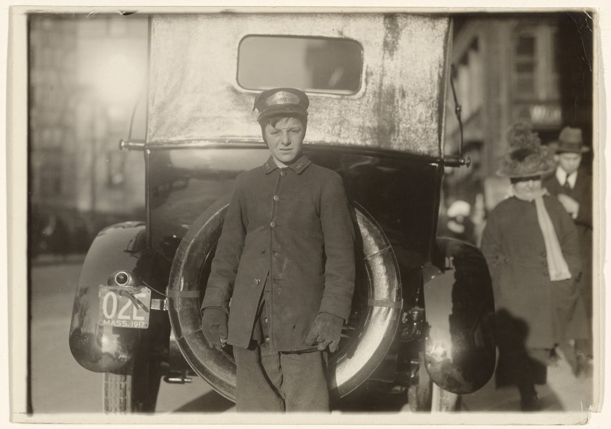 [Western Union Messenger, Massachusetts (Boston)] tekijältä Lewis W. Hine