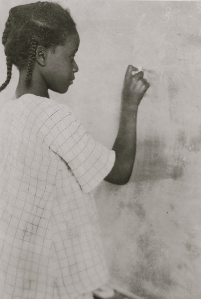 Oppilas Pleasant Green Schoolissa - Pocahontas County, Länsi-Virginia 1921 tekijältä Lewis Wickes Hine