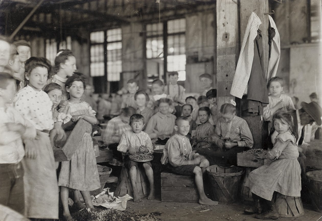 Baltimore, Maryland, heinäkuu 1909 tekijältä Lewis Wickes Hine