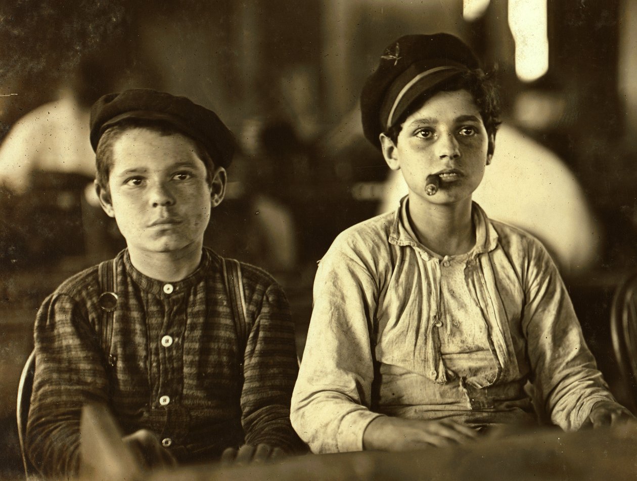 Sikarivalmistajat, Tampa, Florida, 1909 tekijältä Lewis Wickes Hine