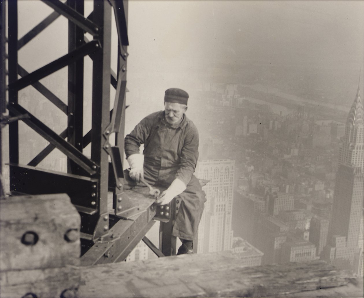 Empire State Building rakenteilla, 1930 tekijältä Lewis Wickes Hine