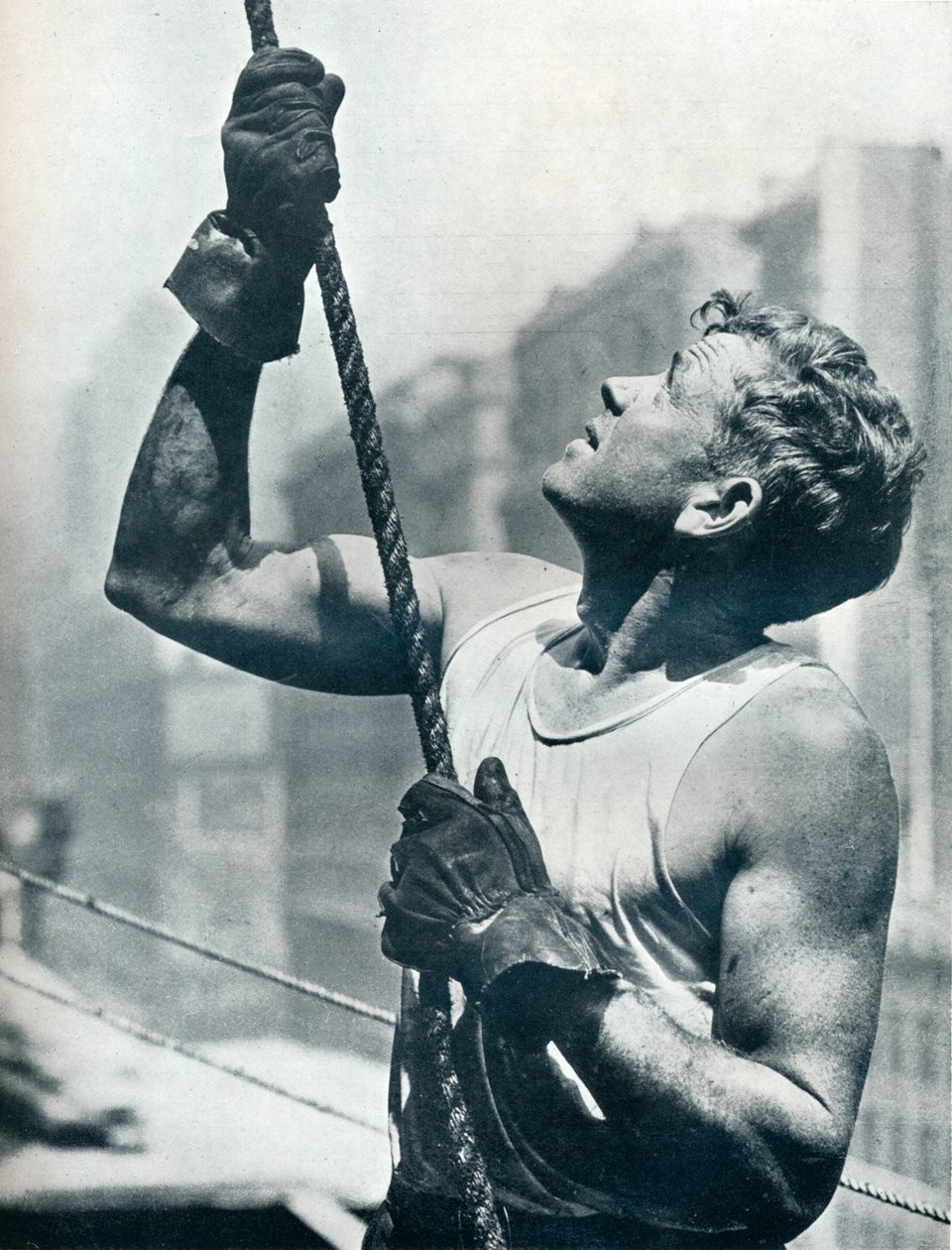 Empire State Building: Skyscraper Workers, n. 1931 tekijältä Lewis Wickes Hine