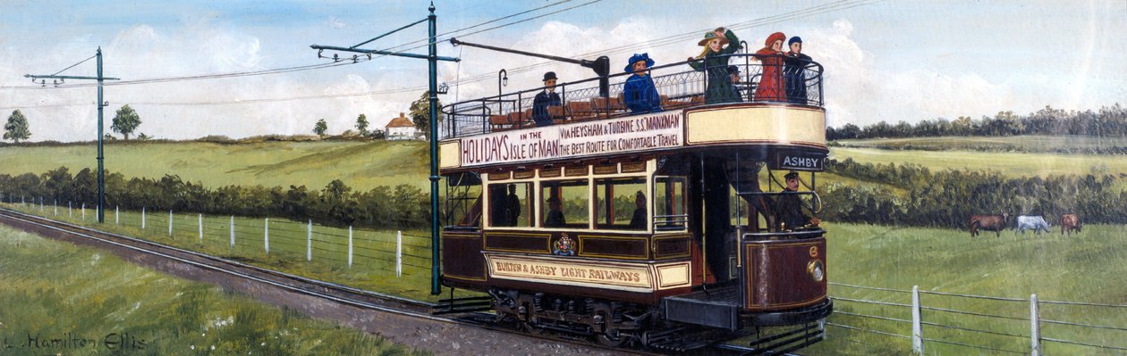 Burton & Ashby Light Railwayn sähköjuna tekijältä Unbekannt Unbekannt