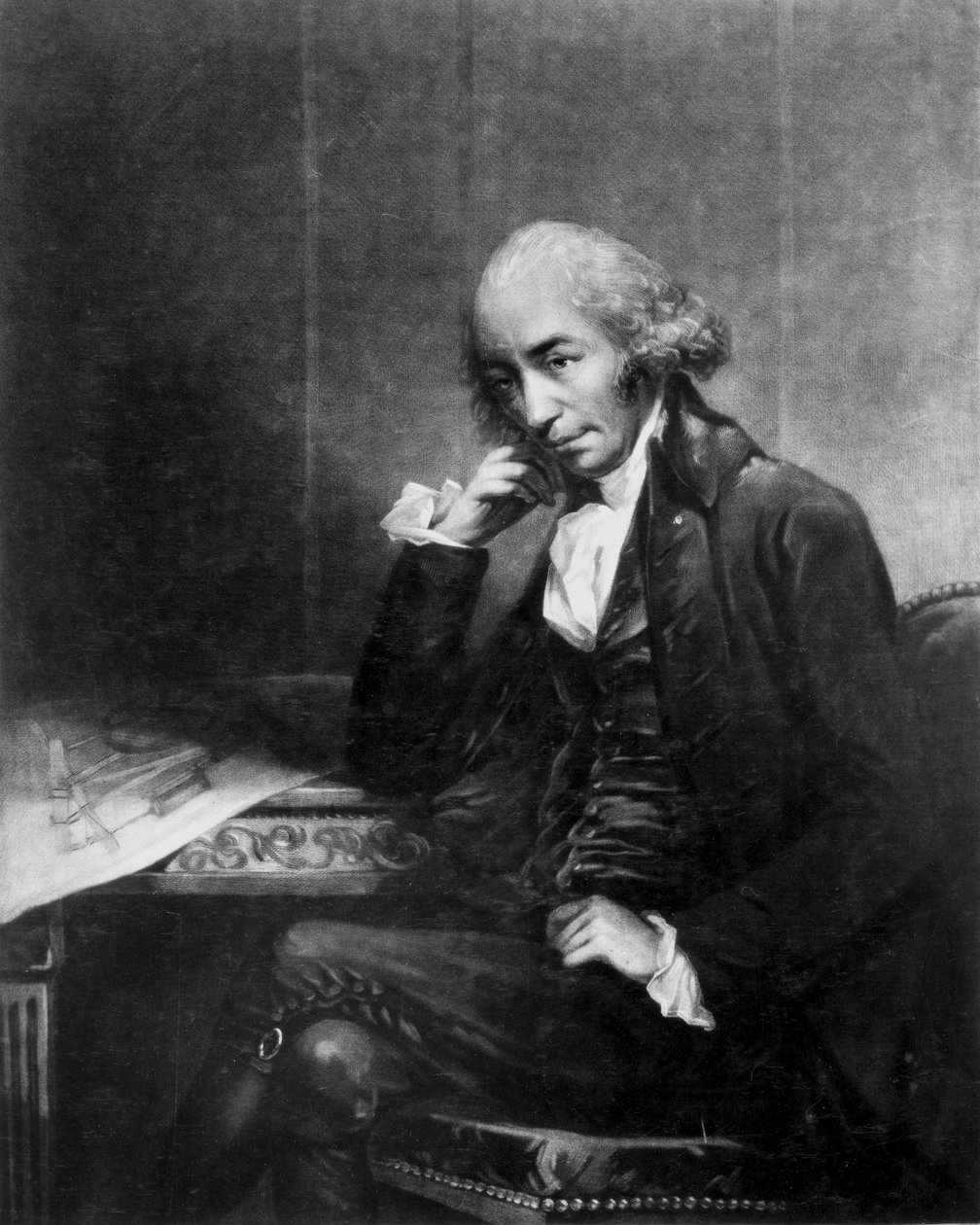 James Watt, skotlantilainen insinööri, s. 1793 tekijältä Unbekannt Unbekannt