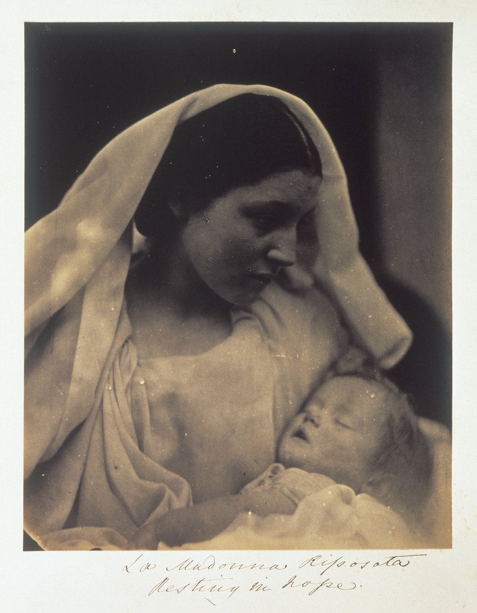 "Lepäävä Madonna" tekijältä Unbekannt Unbekannt