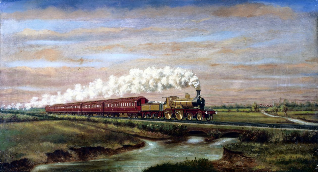 Lontoon Brighton & South Coast Railway Royal Train tekijältä Unbekannt Unbekannt