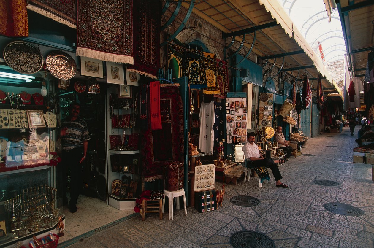 Muslimikortteli, Jerusalem (kuva) tekijältä Unbekannt Unbekannt