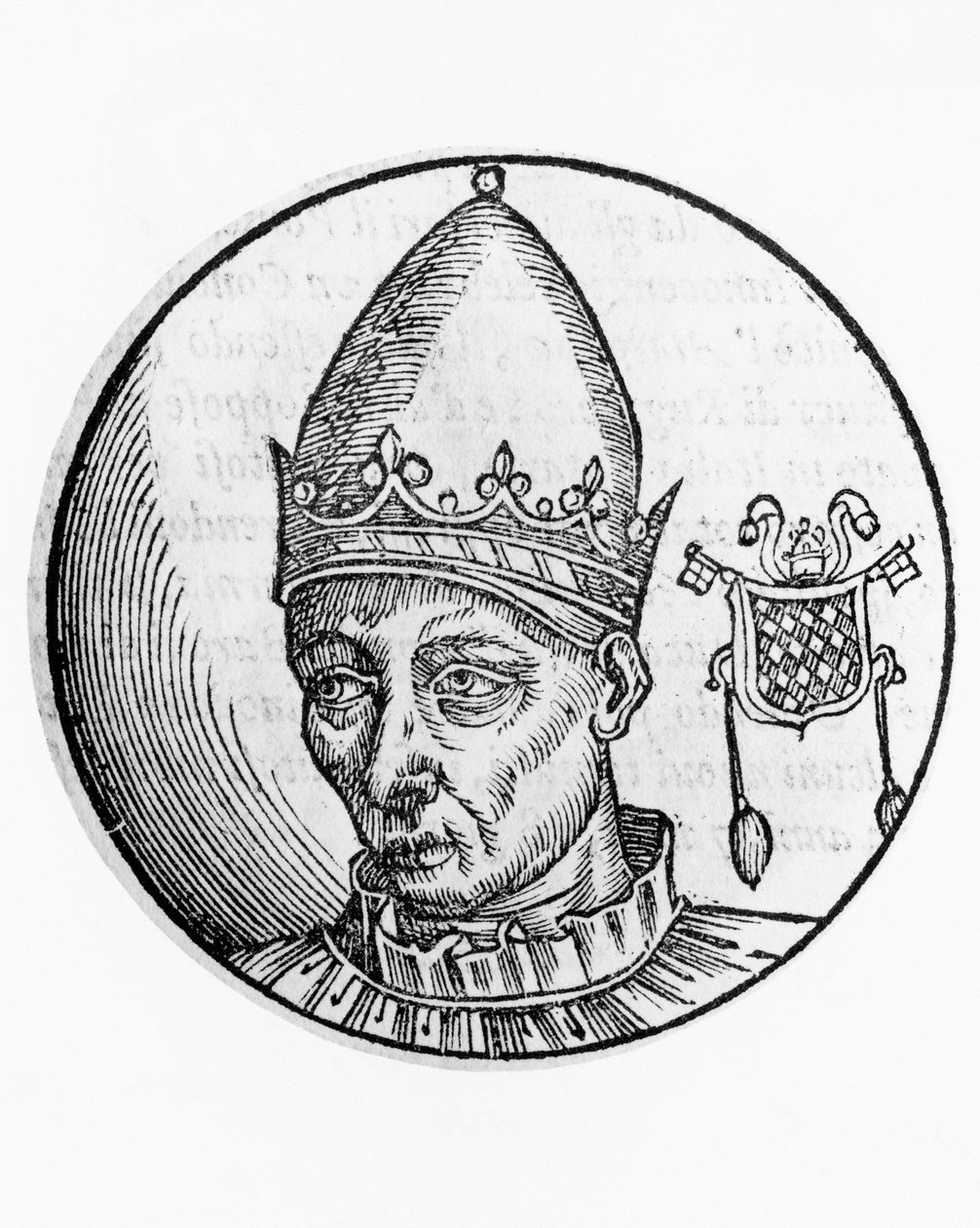 Selestiinus II:n muotokuva (Guido Guelfuccio de Castello, kuollut 1144) tekijältä Unbekannt Unbekannt