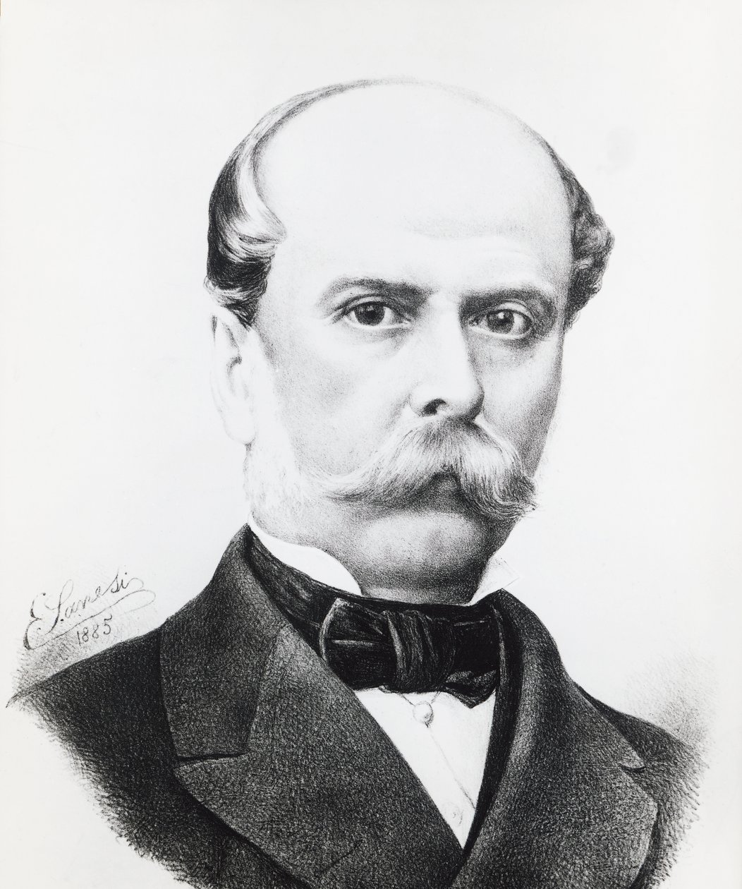 Muotokuva Filippo Pacinista (1812-1883), italialainen anatomi ja patologi tekijältä Unbekannt Unbekannt