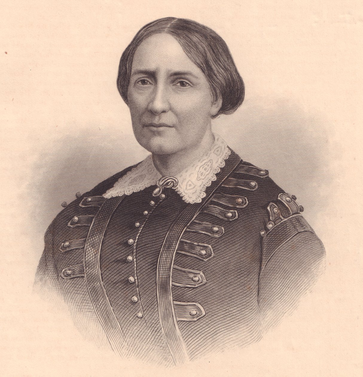 Teresa Christina of Bourbon-Two Sicilies, Brasilian keisarinna (1822-1889), William Wellstoodin (1819-1900) kaiverrus, noin 1870 tekijältä Unbekannt Unbekannt