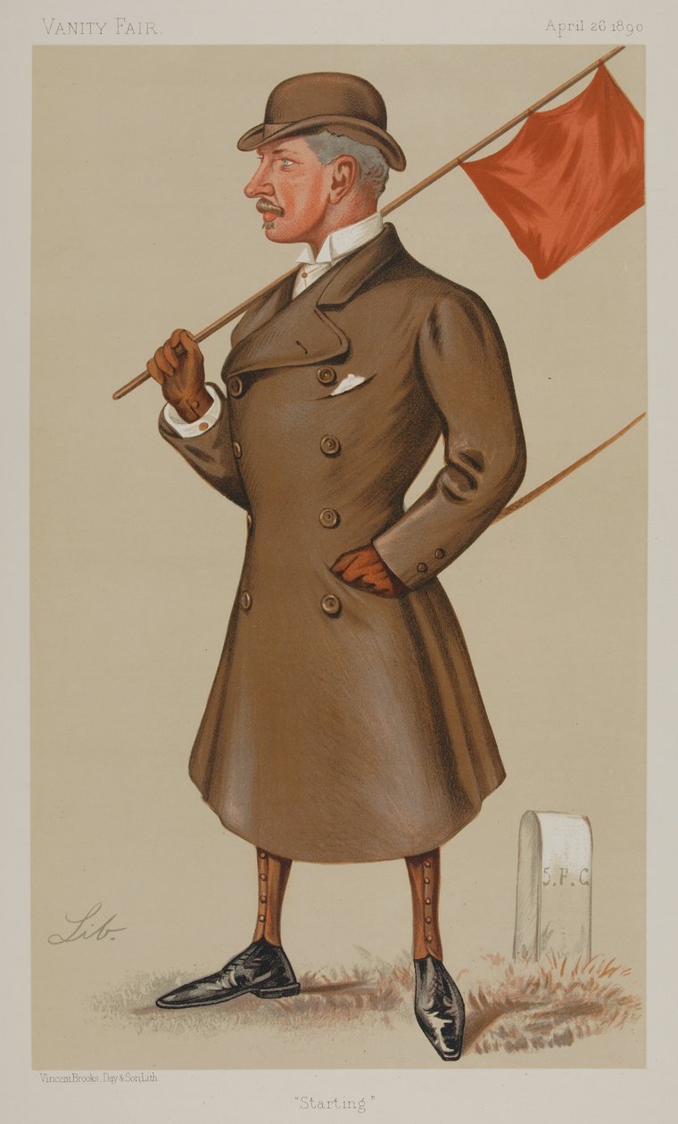 Lord Marcus Beresford, Vanity Fair, 1890-04-26 tekijältä Liborio Prosperi