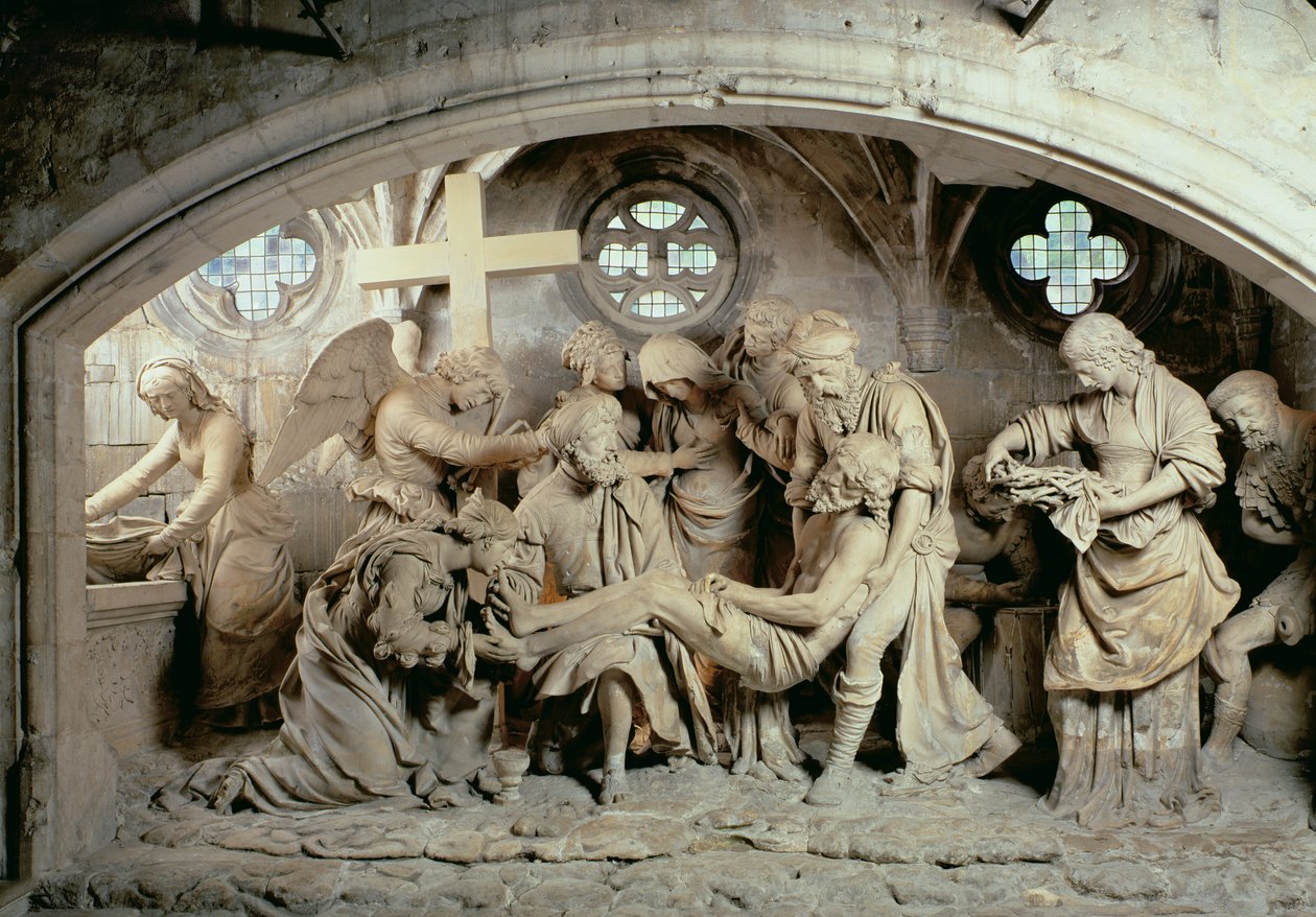 Pääsiäishauta, 1554-64 tekijältä Ligier Richier