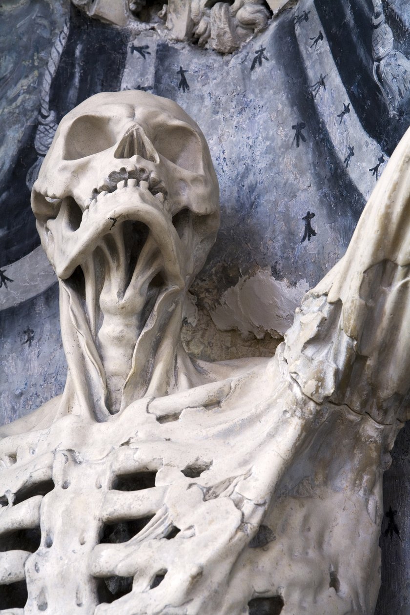 Flayed tai The Skeleton, yksityiskohta tekijältä Ligier Richier